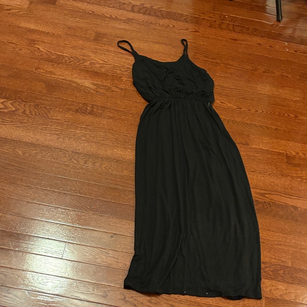Olivia Rae Black Maxi Dress
